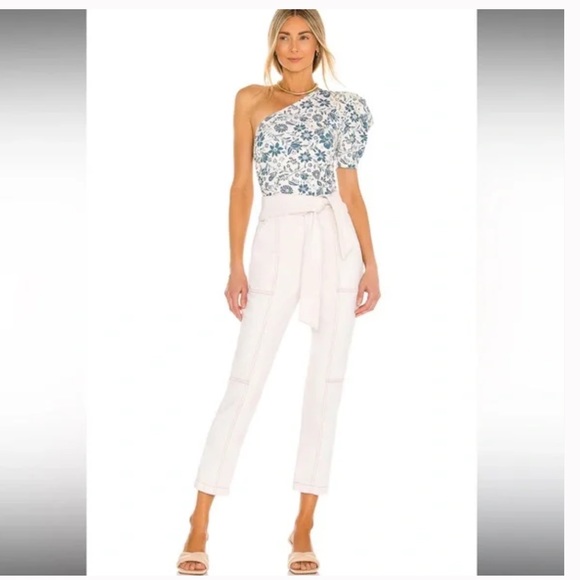 Free People | Somethin Bout You Thong Bodysuit in Petal Combo - Picture 11 of 12